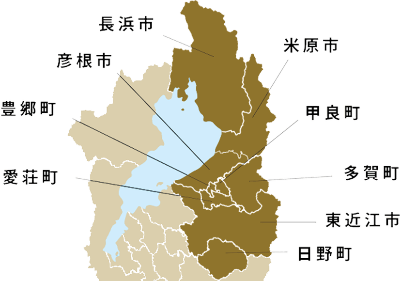 滋賀県MAP